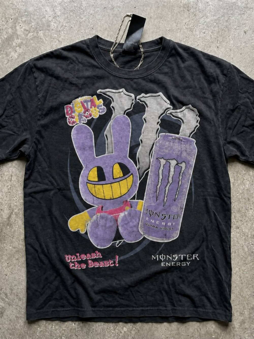 TADC Jax x Ultra Violet Monster Energy T Shirt - Picture 1 of 1